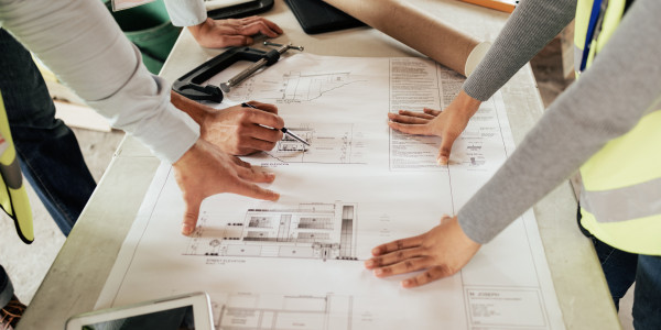 Reformas Integrales de Naves Industriales en Móstoles · Creación de Planos y Renders en 2D y 3D